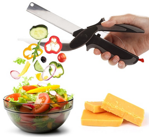 Image of 2 in 1 Cutting Board & Knife Scissors