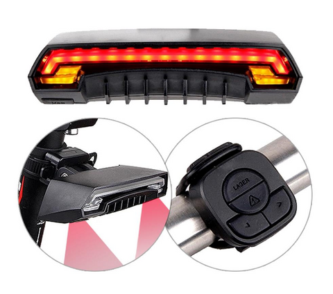 Image of LED Wireless Remote Controlled Bicycle Tail Lights
