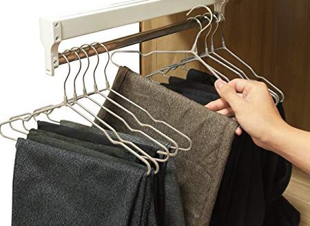 Image of Top Mount Pull Out Clothes Hanger/Organizer