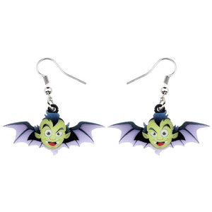FREE OFFER Halloween Happy Ghost Bat Earrings