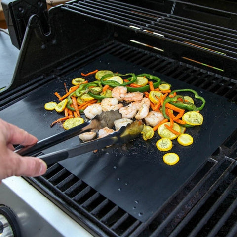 Image of Non-Stick Reusable BBQ Cooking & Baking Mats