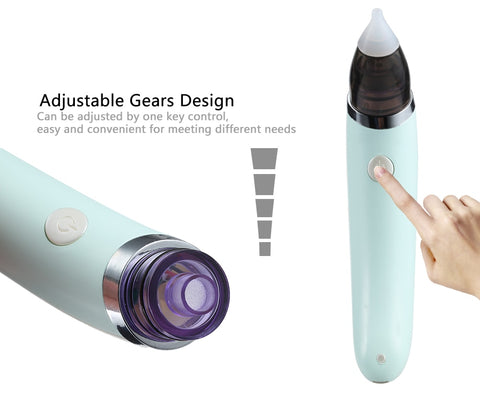 Image of USB Rechargeable Electric Nasal Aspirator - Baby Nose Cleaner