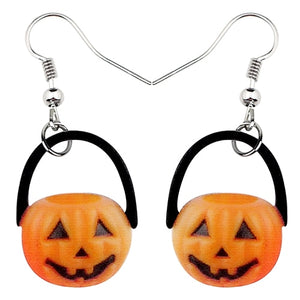FREE OFFER Smiling Pumpkin Halloween Earrings