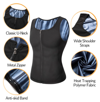 Image of Weight Loss Fat Burning Sweat Vest