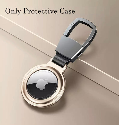 Image of Magnetic Metal Protective AirTag Key-Chain Case