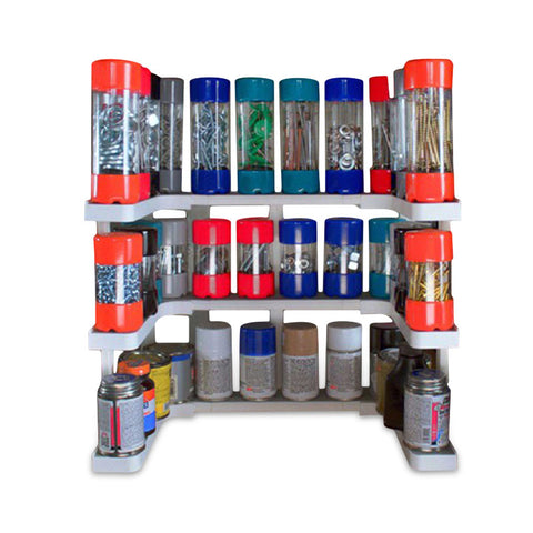 Image of Adjustable Kitchen Storage Spice Rack Organizer