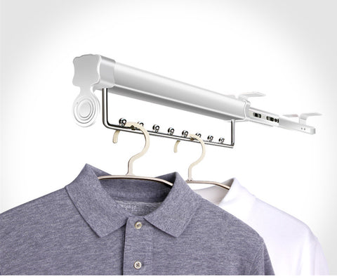 Image of Top Mount Pull Out Clothes Hanger/Organizer