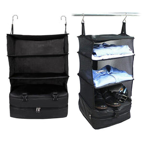 3 Layered Travel Wardrobe Organizer Suitcase