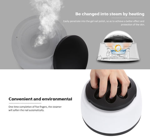 Image of Electric Steam Nail Polish Remover