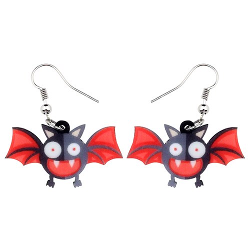 FREE OFFER Crazy Bat Halloween Earrings