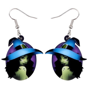 FREE OFFER Mysterious Witch Halloween Earrings