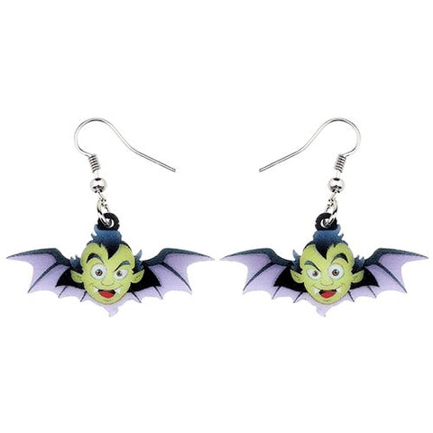 FREE OFFER Halloween Happy Ghost Bat Earrings
