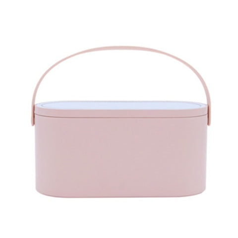 Image of Portable Travel Makeup Case With Detachable LED Light Mirror