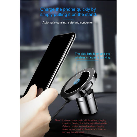 Magnetic Wireless Smart Phone Charger/Holder/Cradle