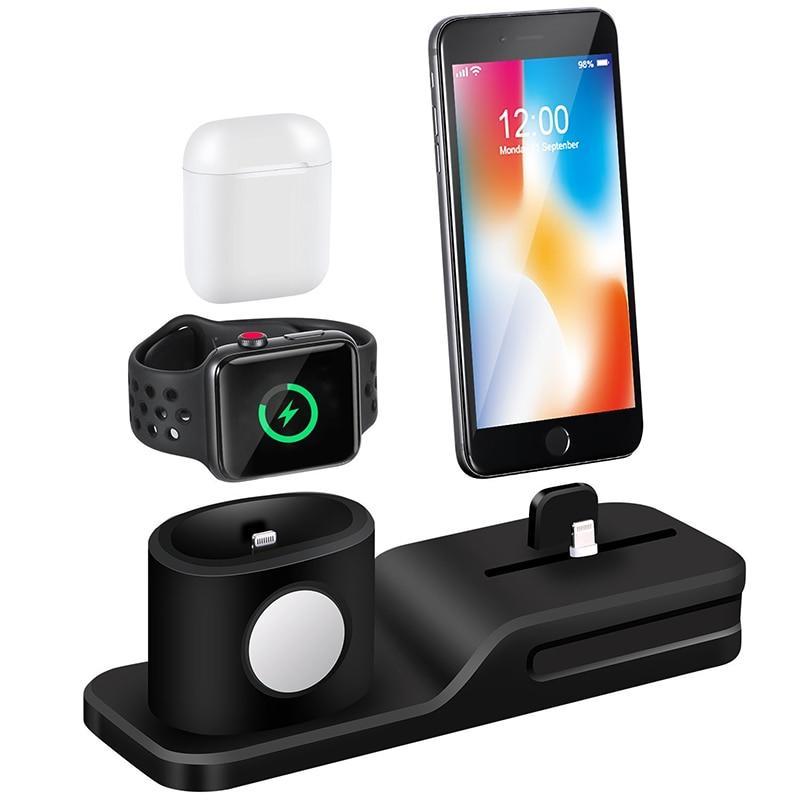 3 In 1 Apple Charging Docking Station
