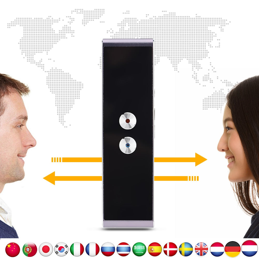 Real Time Portable Smart Multi-Language Voice Translator