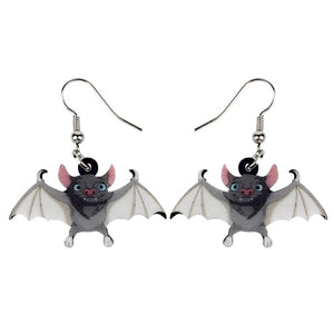 FREE OFFER Novelty Bat Halloween Earrings