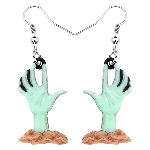 FREE OFFER Horrible Reaching Out Hands Halloween Earrings