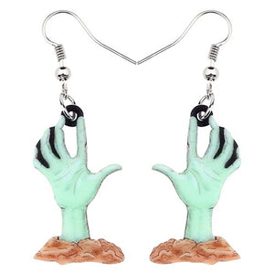 FREE OFFER Horrible Reaching Out Hands Halloween Earrings