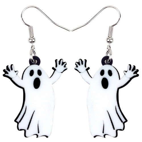 FREE OFFER Cartoon Ghost Halloween Earrings