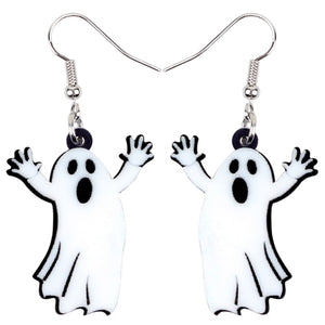 FREE OFFER Cartoon Ghost Halloween Earrings