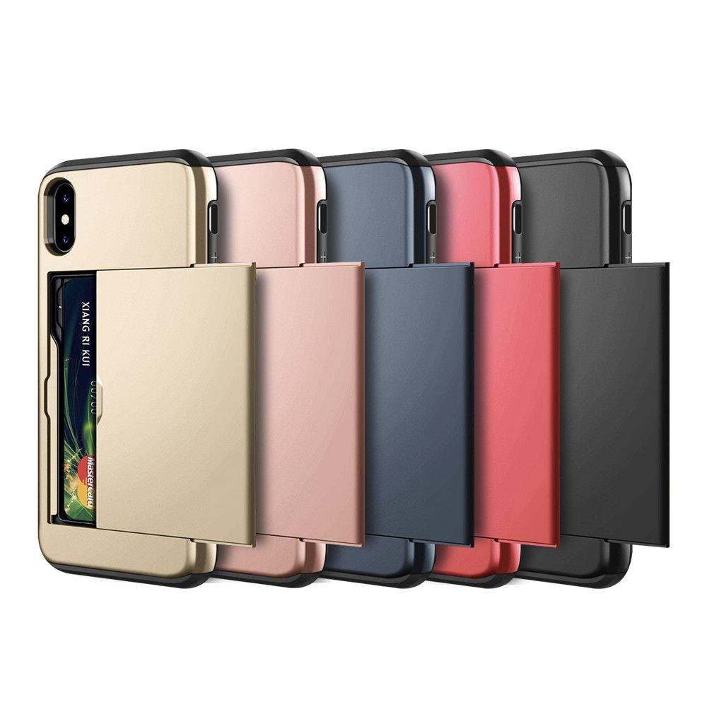 iPhone Case With Built in Card Slot Holder