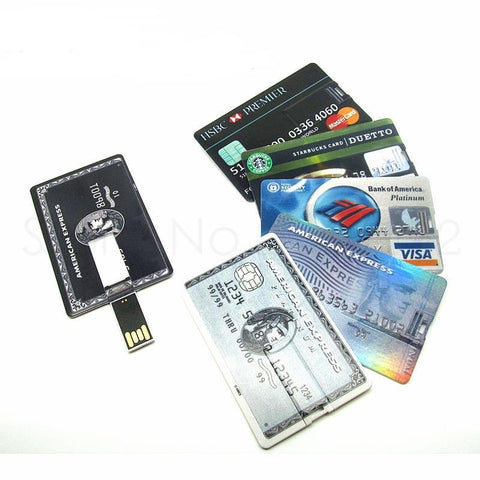 Image of USB Flash Drive Bank Card 32GB