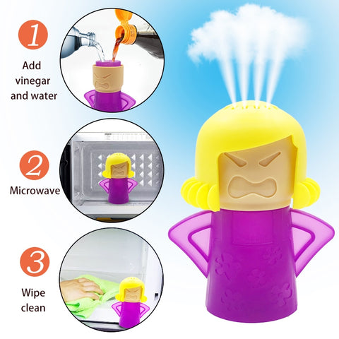 Image of Angry Mama Microwave Steam Cleaner