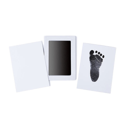 Image of Newborn Baby Hand-Print or Footprint Clean-Touch Ink Pad