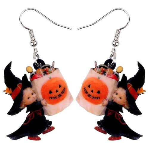 FREE OFFER Halloween Sweet Angel Candy Bag Earrings