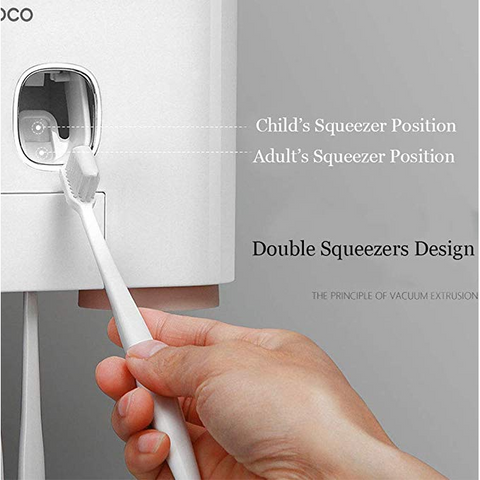 Wall Mounted Toothpaste Dispenser