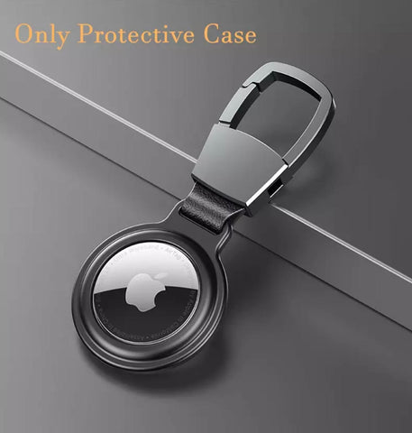 Image of Magnetic Metal Protective AirTag Key-Chain Case